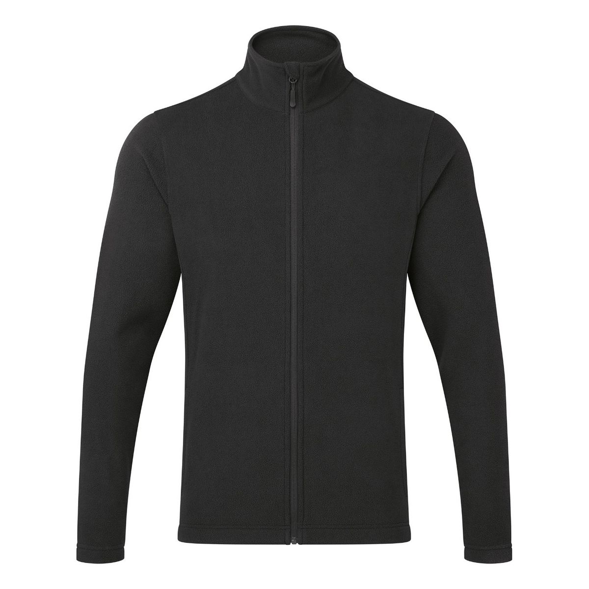 Herren Recycelte Microfleece Jacke mit Reißverschluss