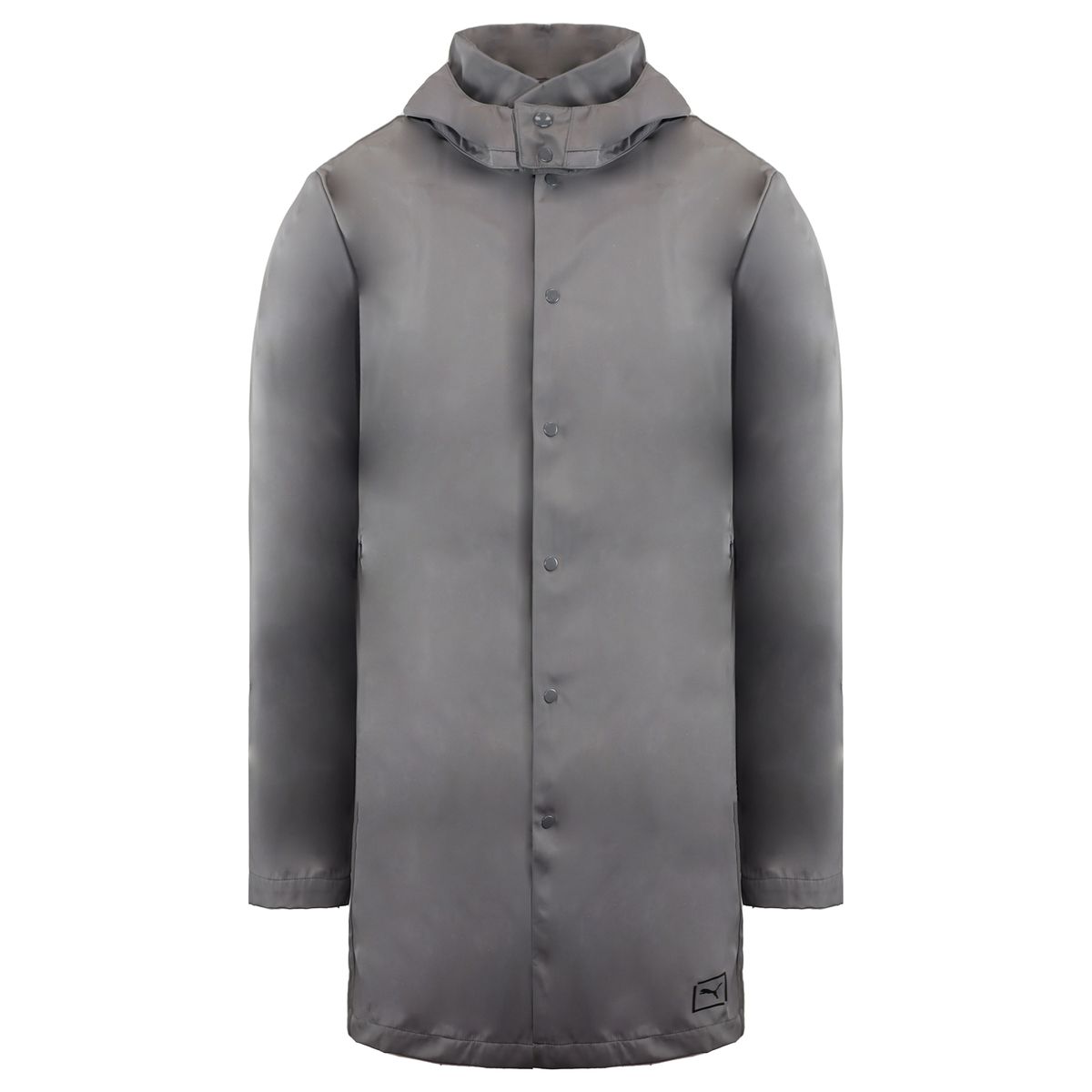 Herren Jacke mit Kapuze und Knopfleiste