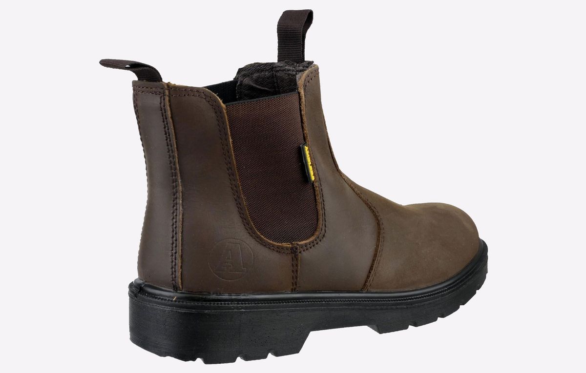 Robuste Dealer-Sicherheitsstiefel aus Leder