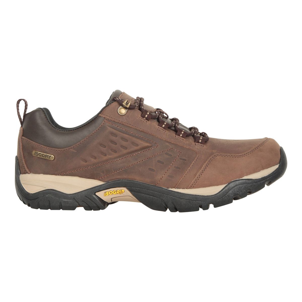 Herren-Wanderschuh aus Leder mit IsoGrip-Sohle