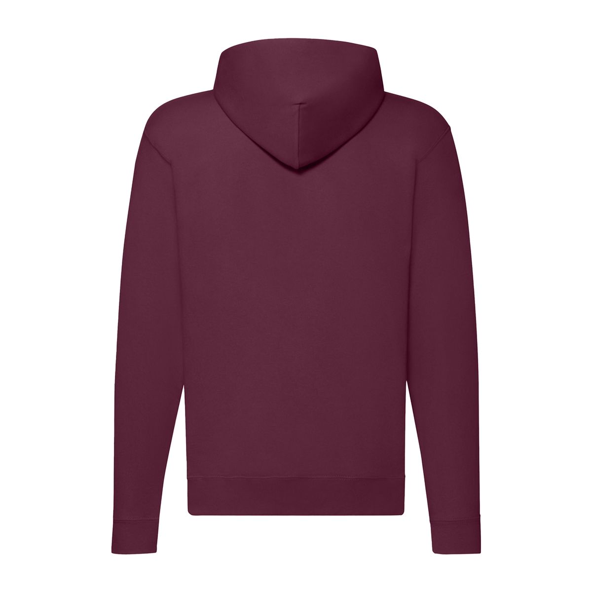 Klassischer Kapuzenpullover mit Reißverschluss