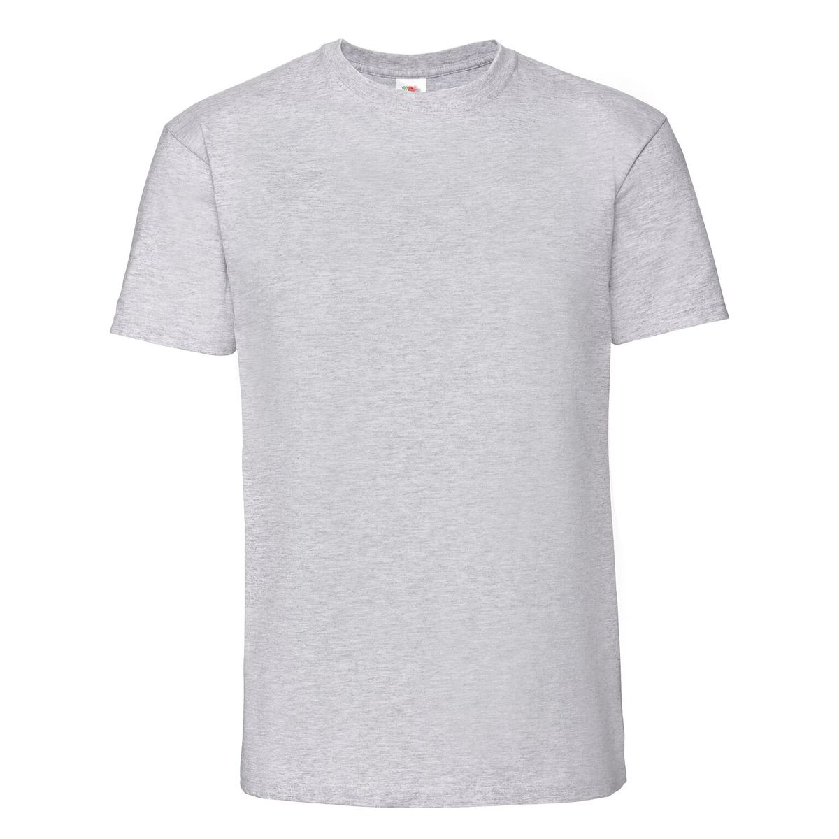 Klassisches Ringgesponnenes Rundhals T-Shirt