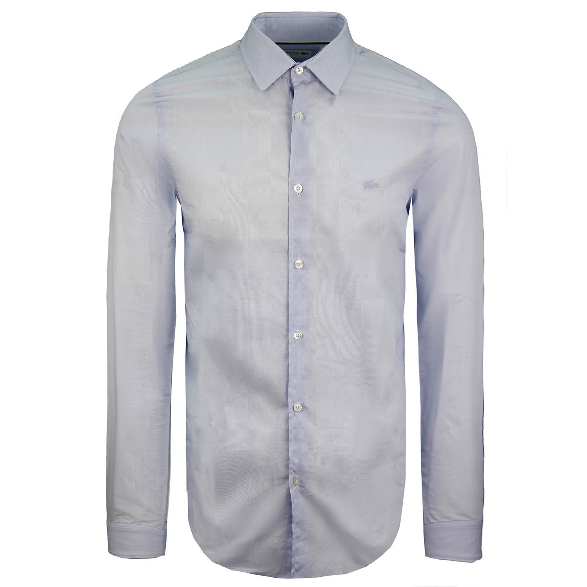 Lacoste Slim Fit Mens Hellblaues Hemd