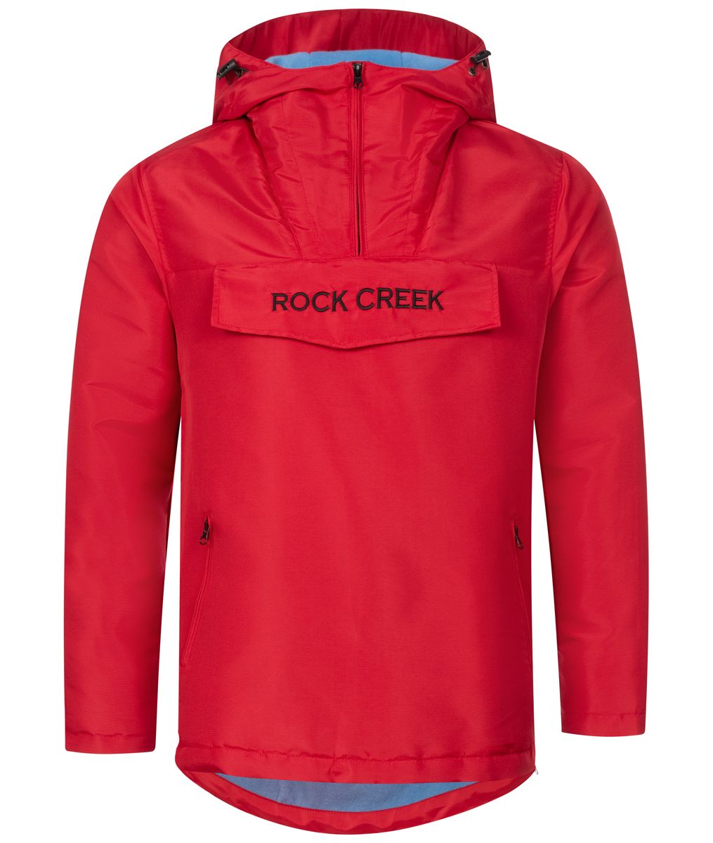 Colorblock Anorak Jacke zum Überziehen
