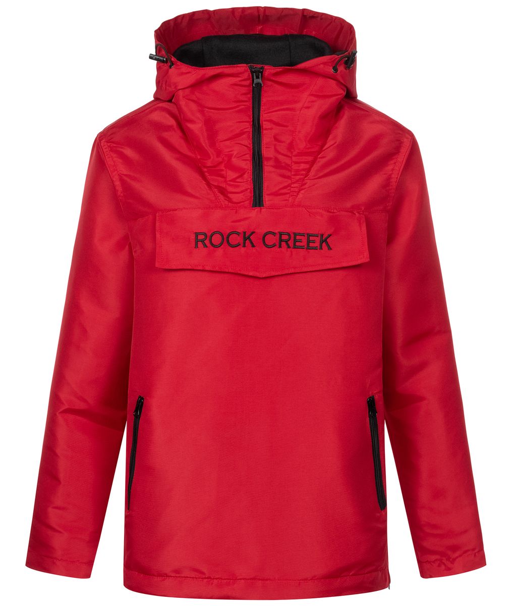 Colorblock Anorak Jacke zum Überziehen