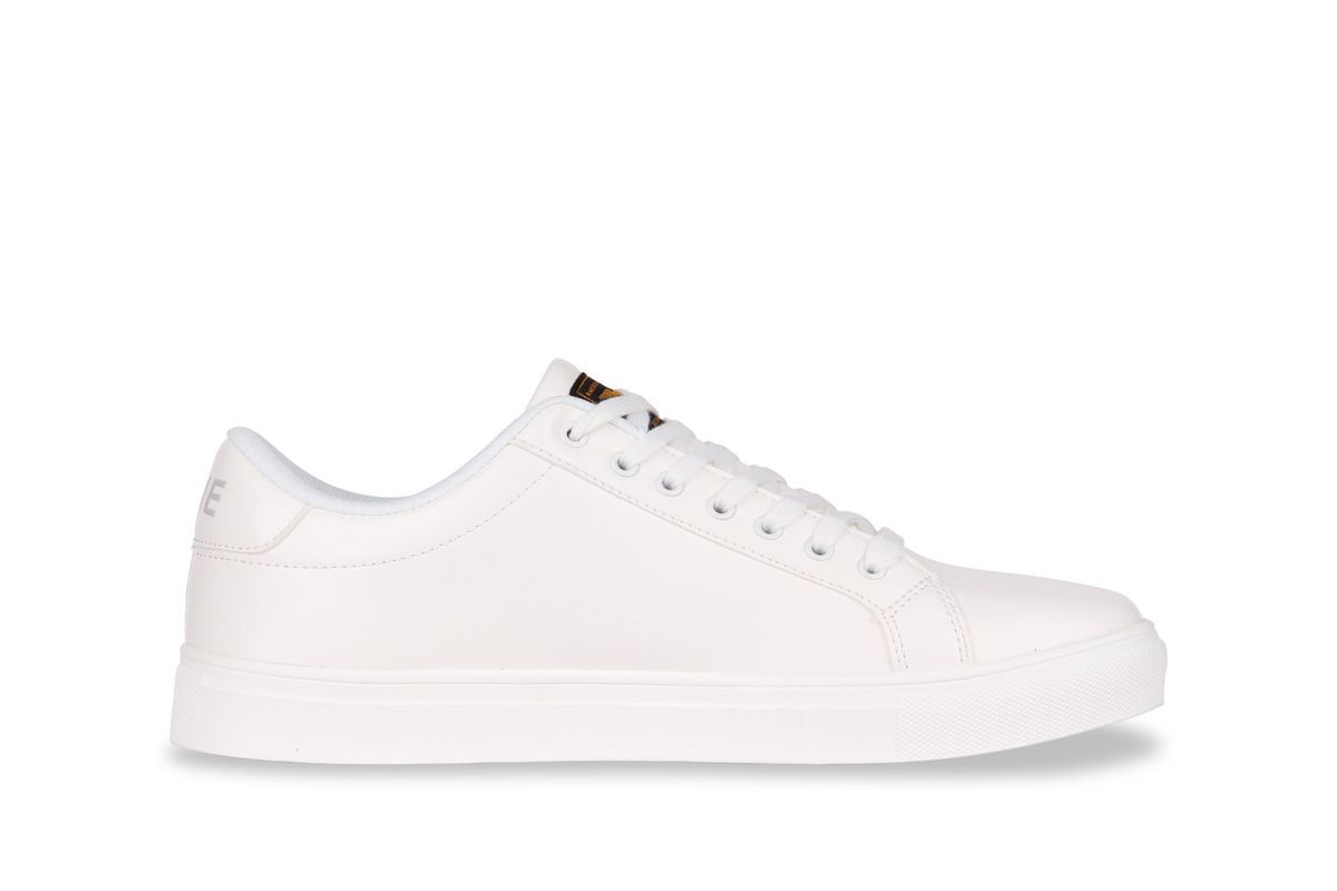 Minimalistische Low-Top-Sneaker aus Kunstleder