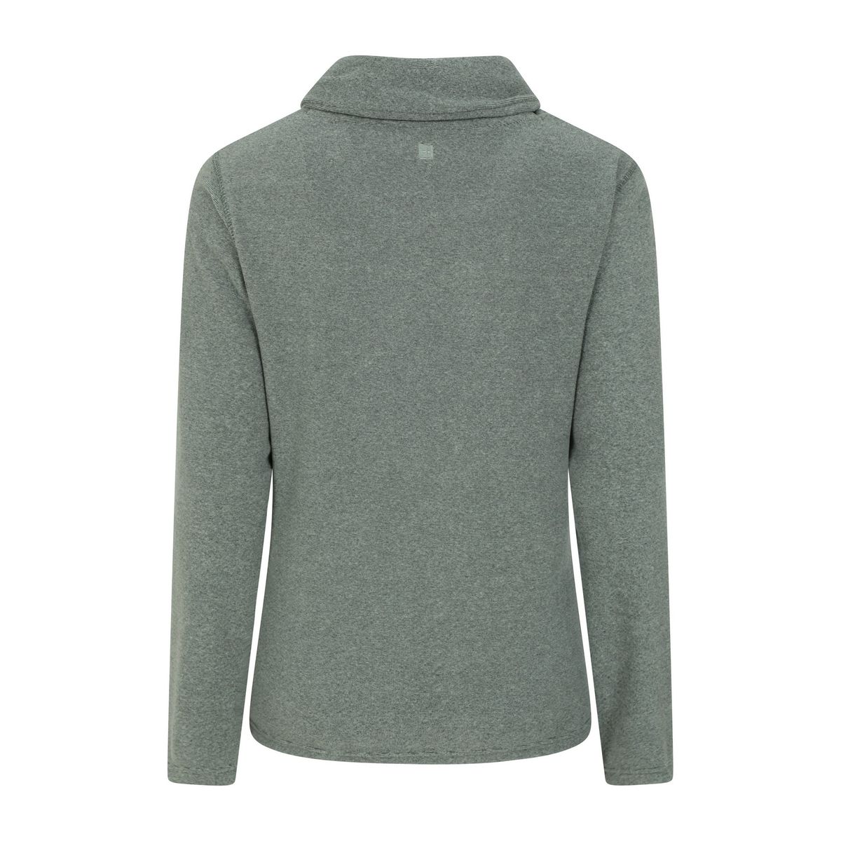 Fleece-Pullover mit Schalkragen