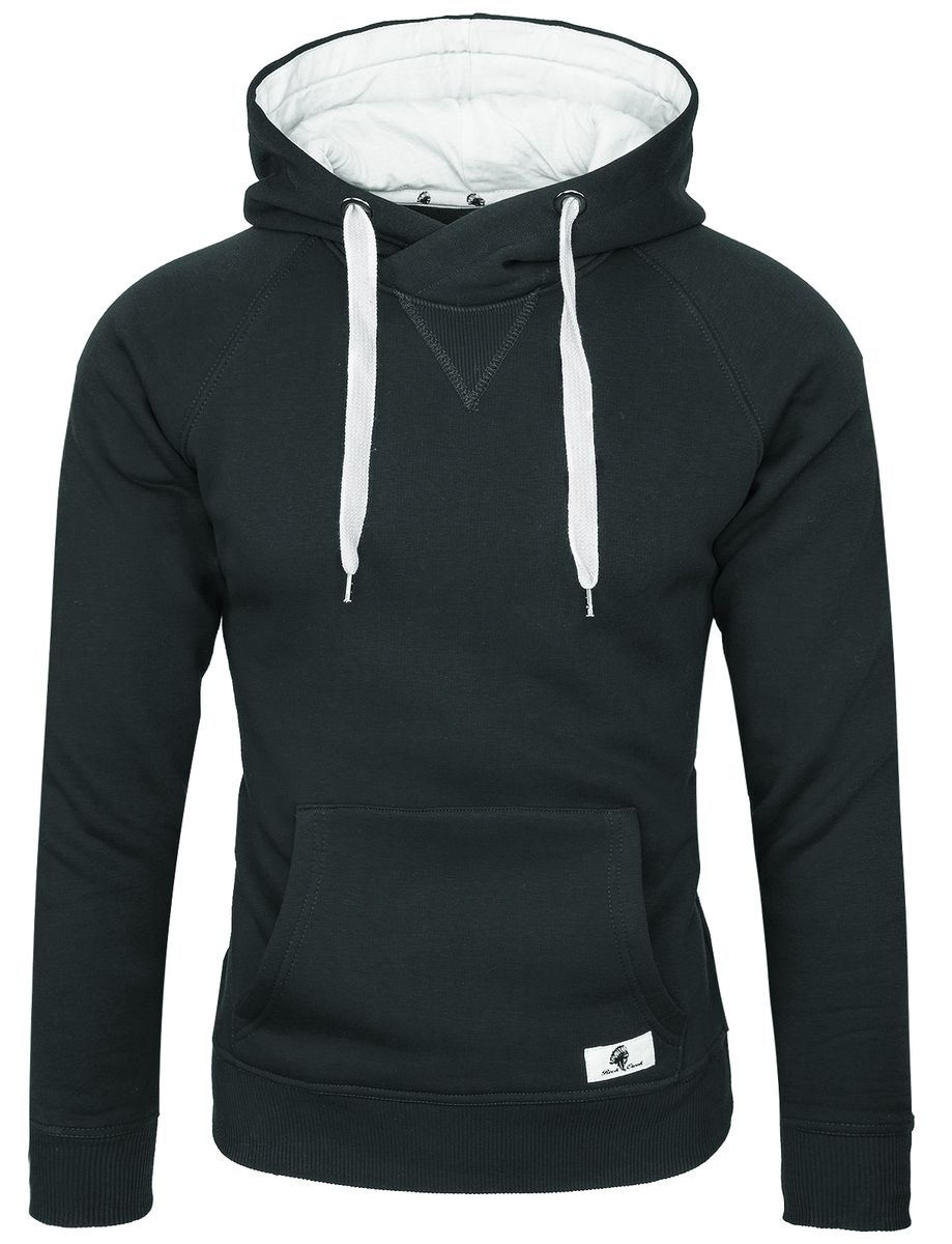 Herren Solider Kapuzenpullover