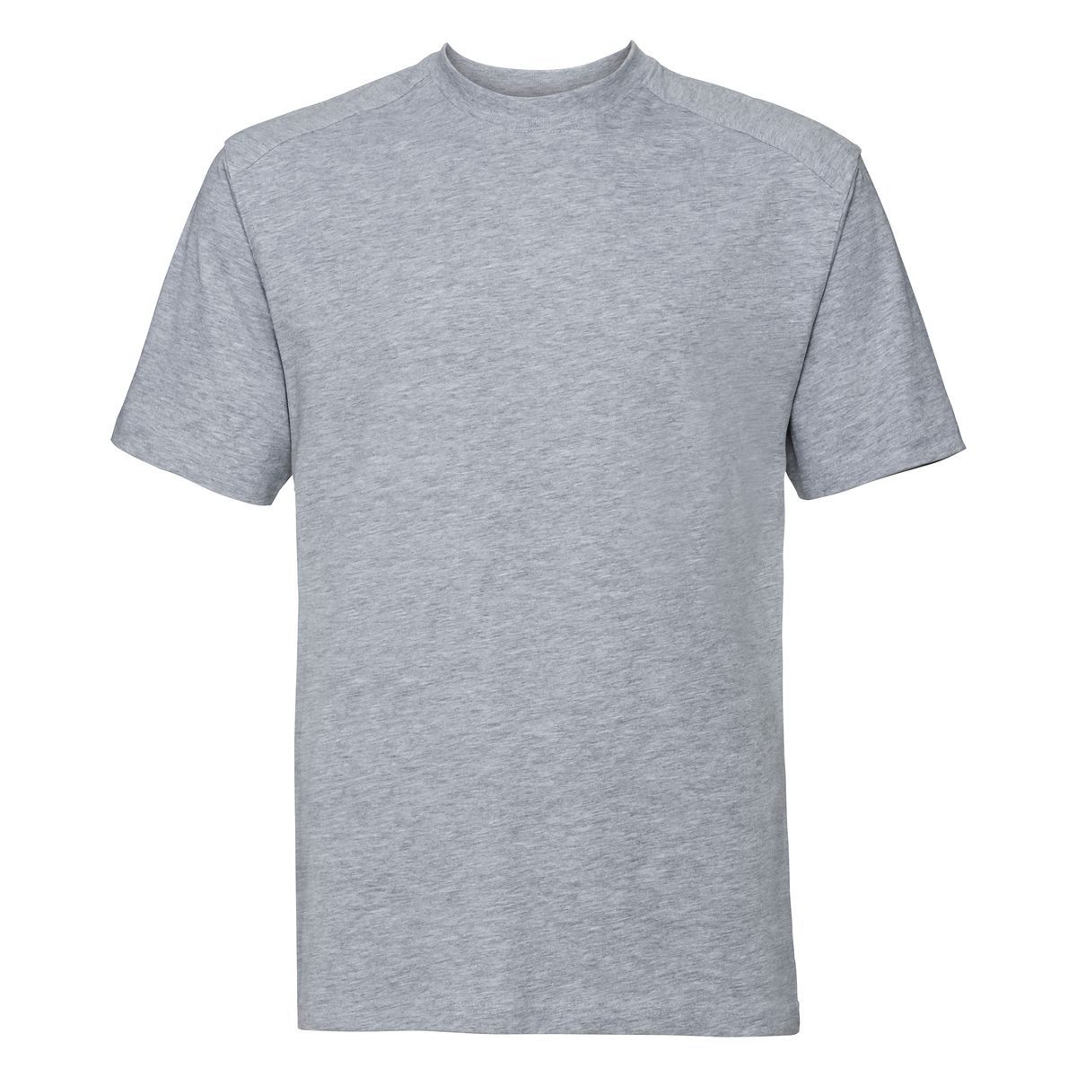 Russell Europe Herren T-Shirt mit kurzen Ärmeln aus Baumwolle (Light Oxford)
