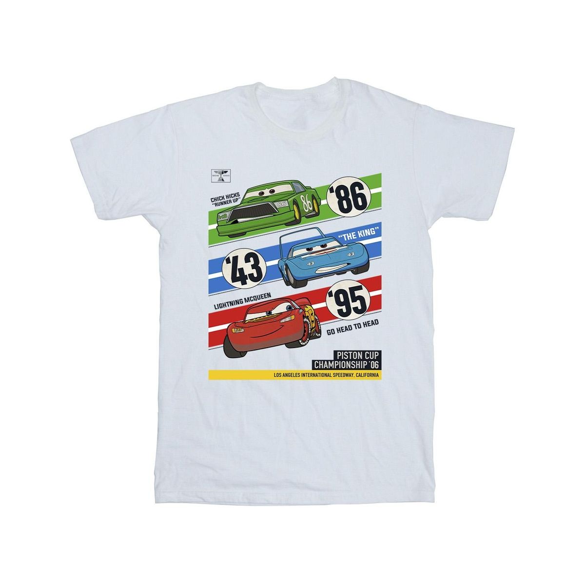 Cars Piston Cup Champions Grafik T-Shirt