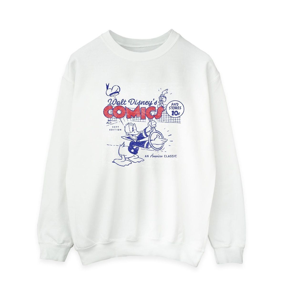 Donald Duck Comic-Print Sweatshirt