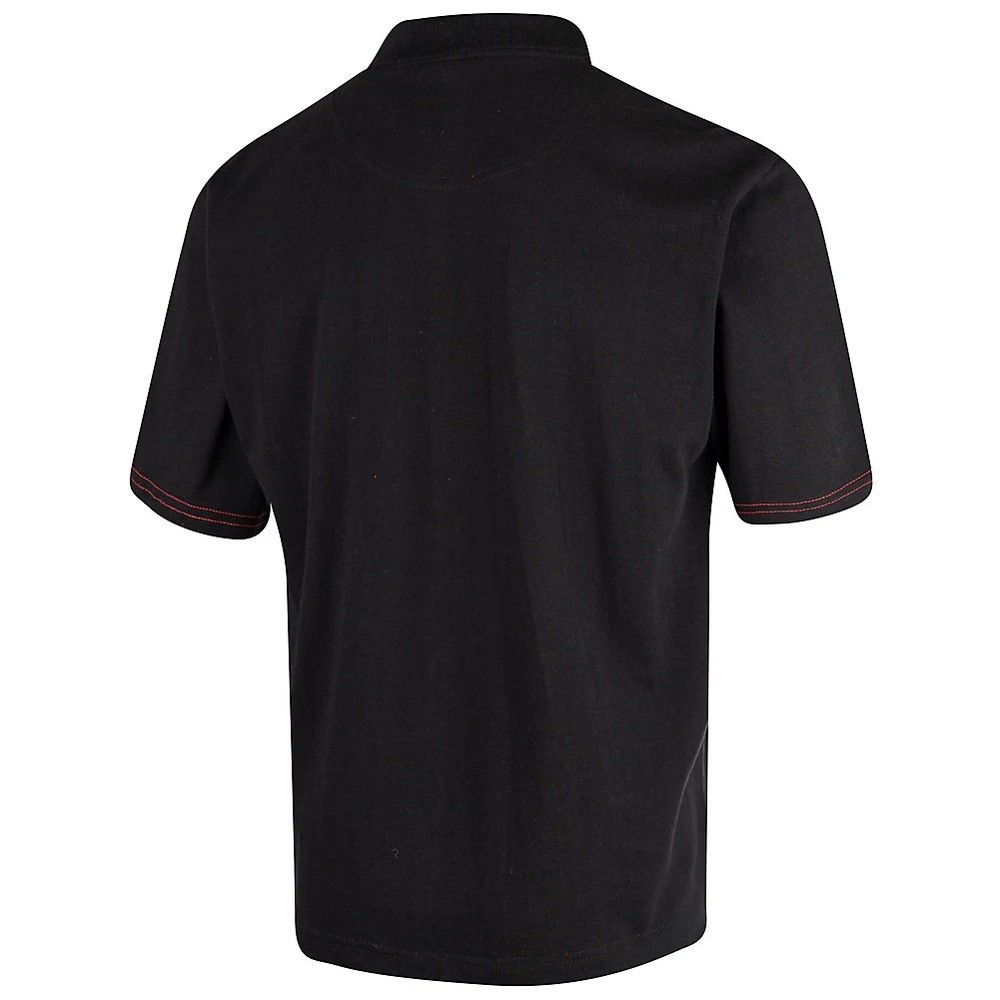 Kurzärmliges Piqué-Poloshirt mit Tasche