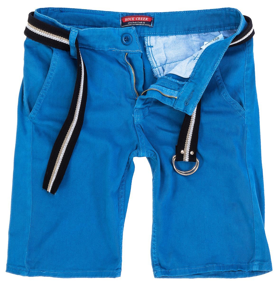 Herren Chino Shorts mit Gürtel