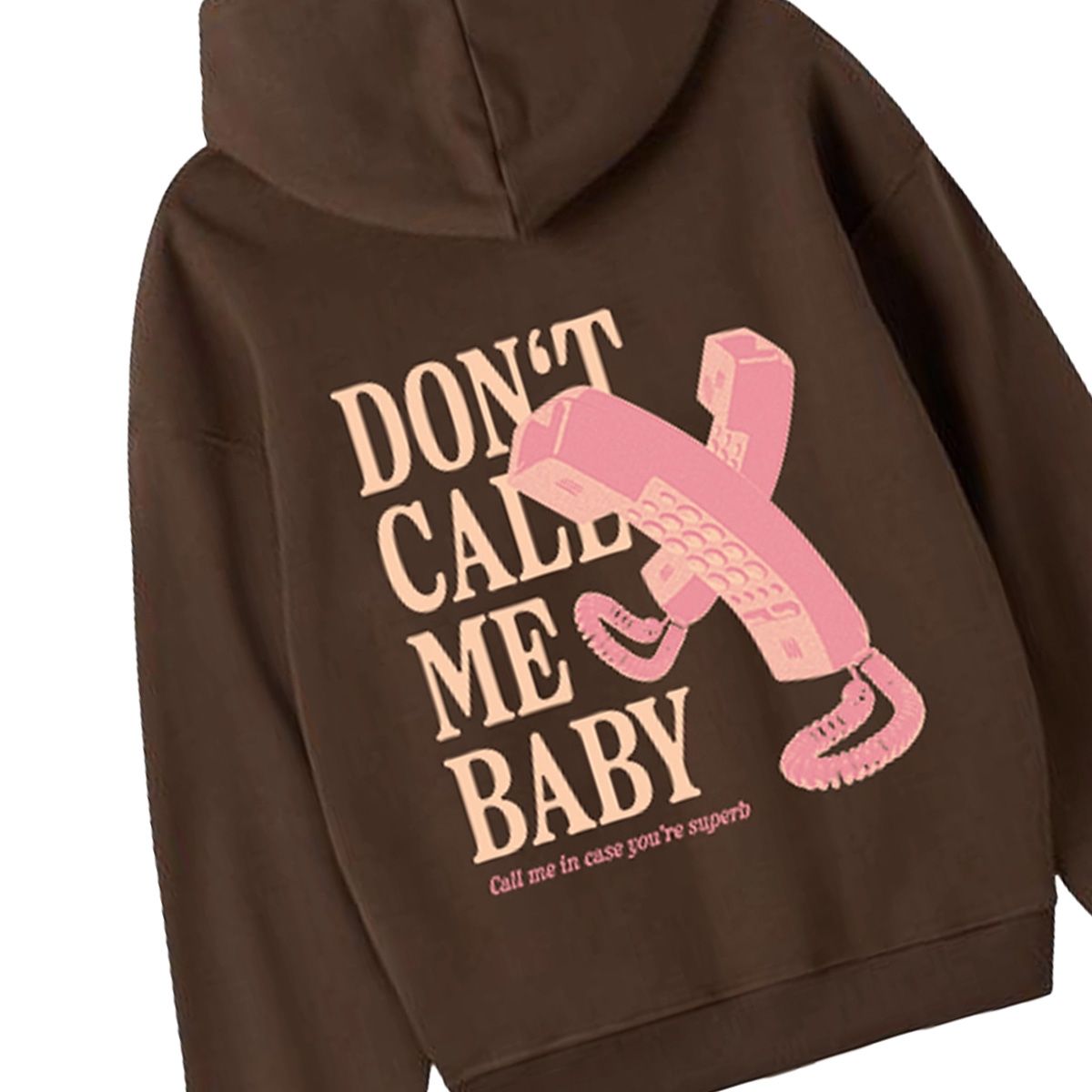 Oversize-Baumwollhoodie mit Grafikprint