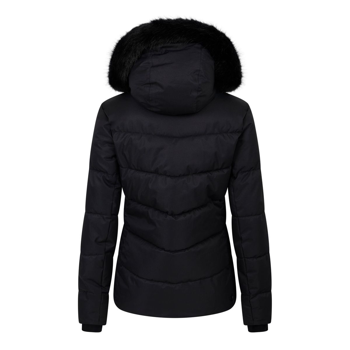 Isolierte Puffer-Skijacke mit Kapuze