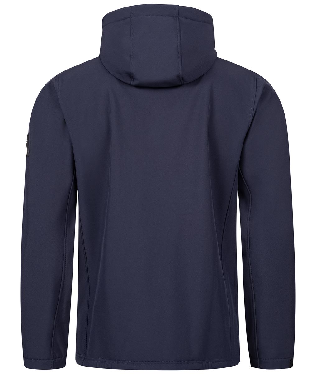 Sportliche Mehrfarbige Softshell-Outdoorjacke