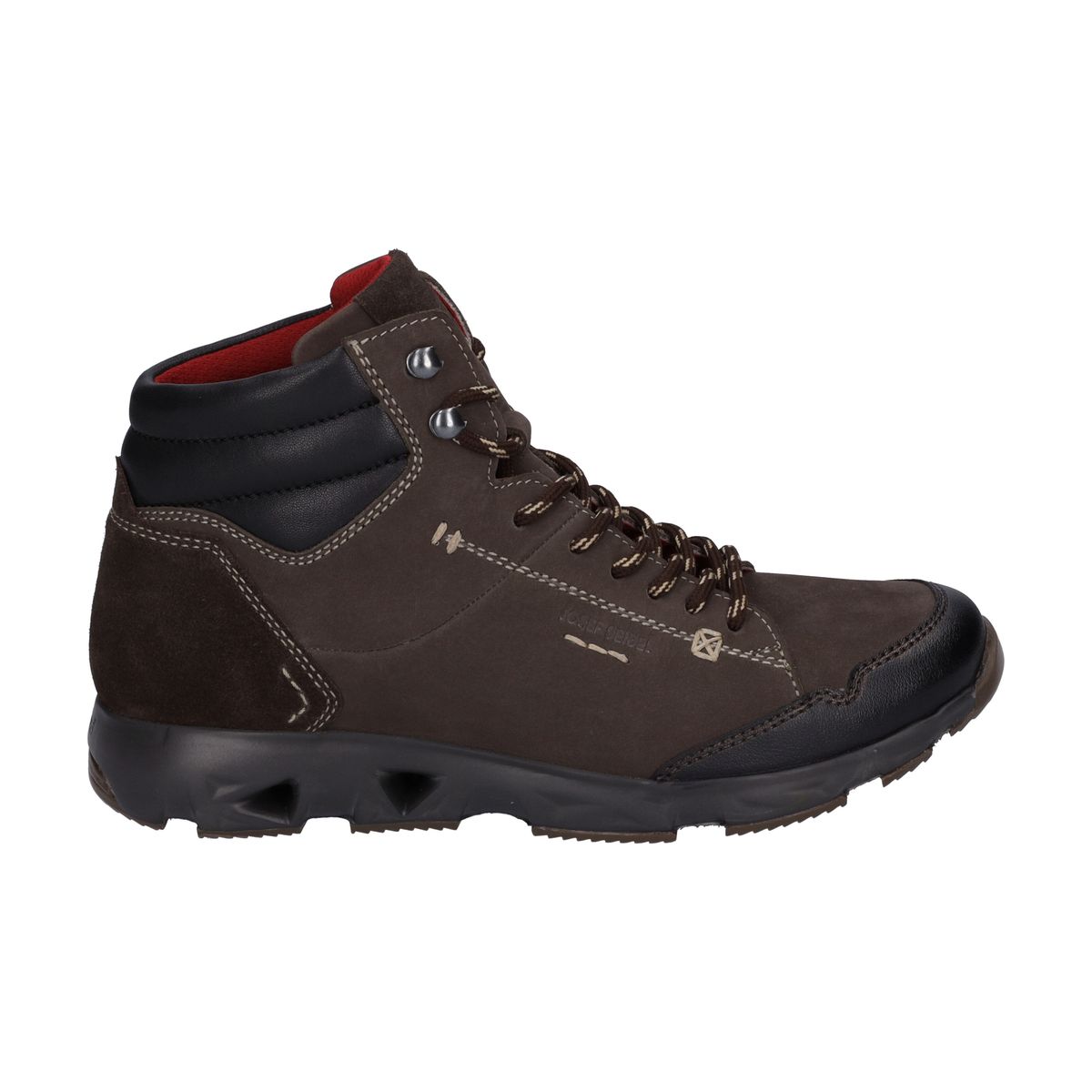 Wetterfeste Stiefeletten aus Nubukleder