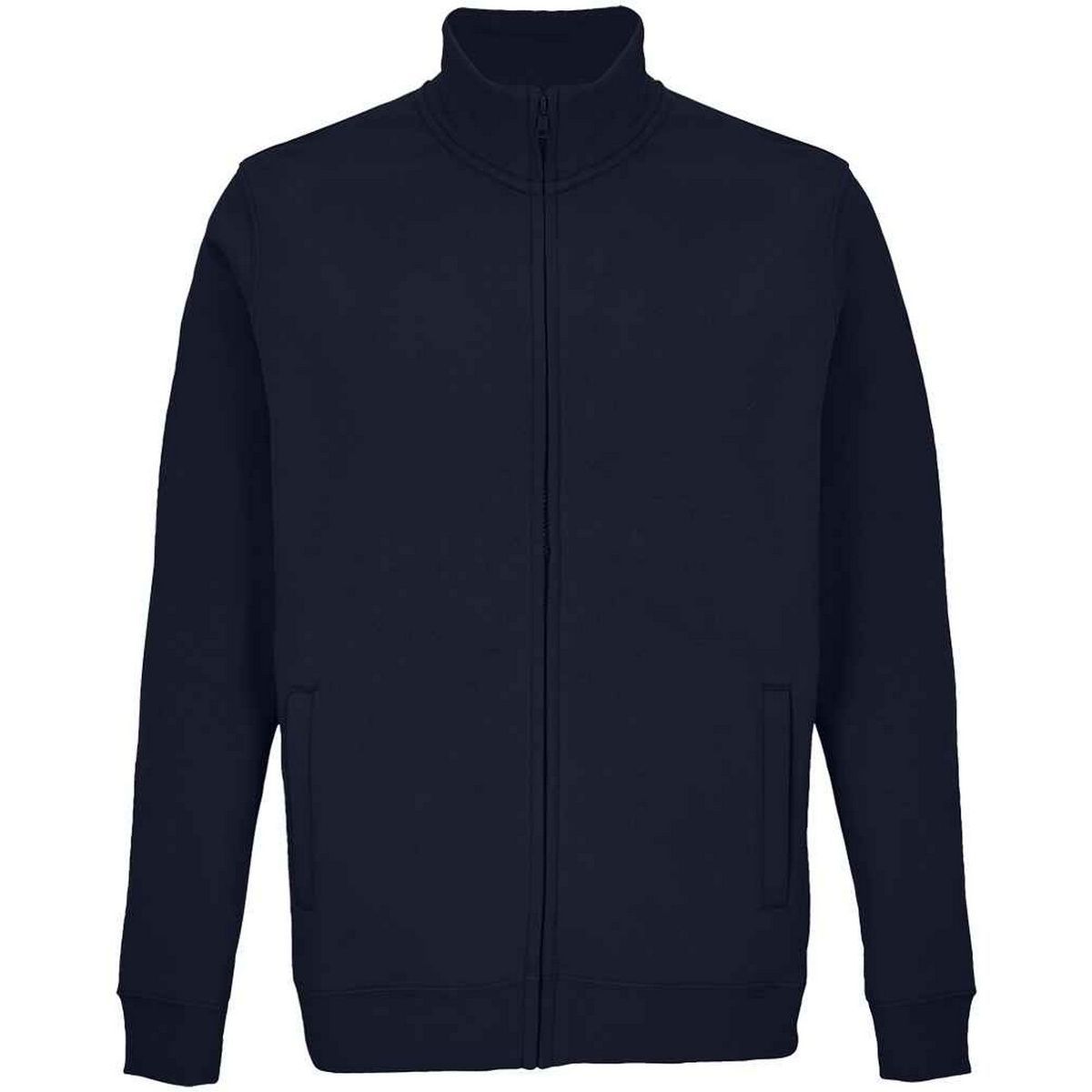 SOLS - "Cooper" Jacke Durchgehender Reißverschluss für Herren/Damen Unisex (Dunkelblau)