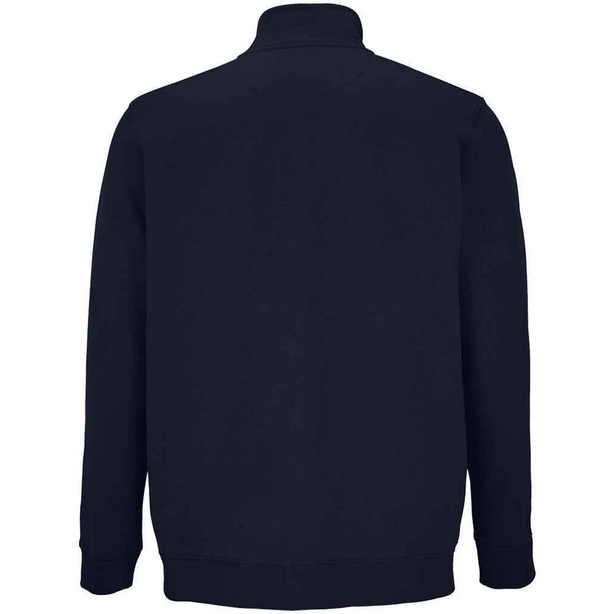 Sweatjacke mit durchgehendem Reißverschluss