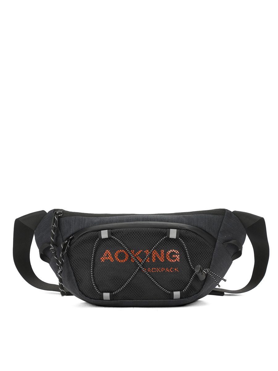 Unisex Crossbody Gürteltasche mit Taschen