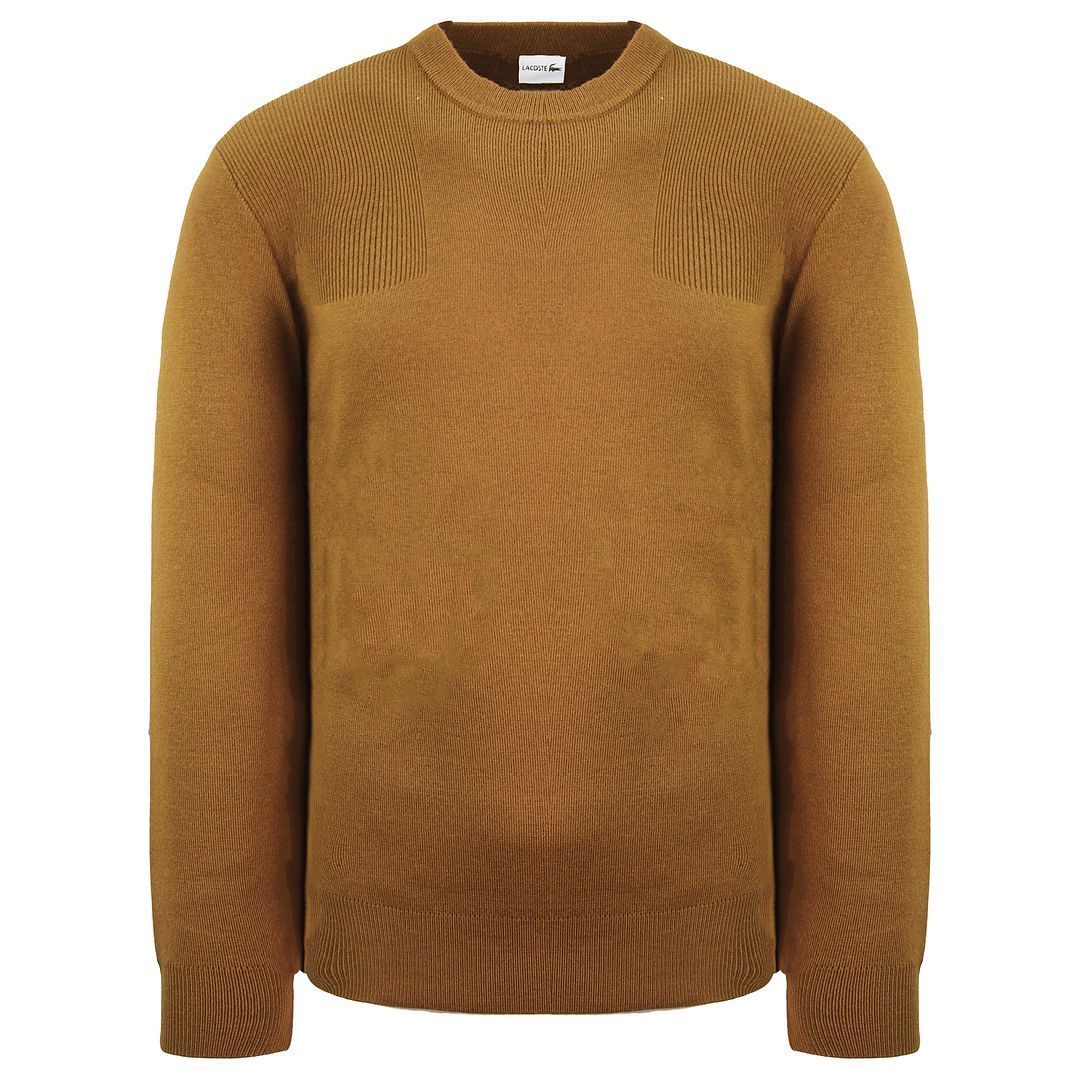 Klassischer Strickpullover mit Rundhalsausschnitt