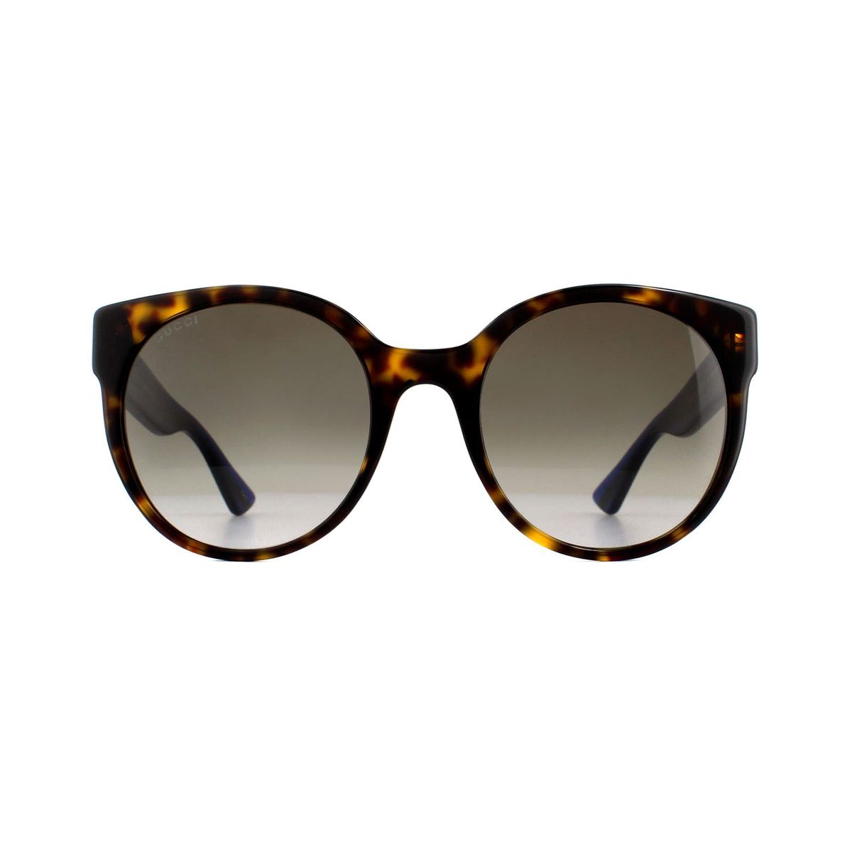 Runde Schildpatt-Sonnenbrille mit Glitzerdetails