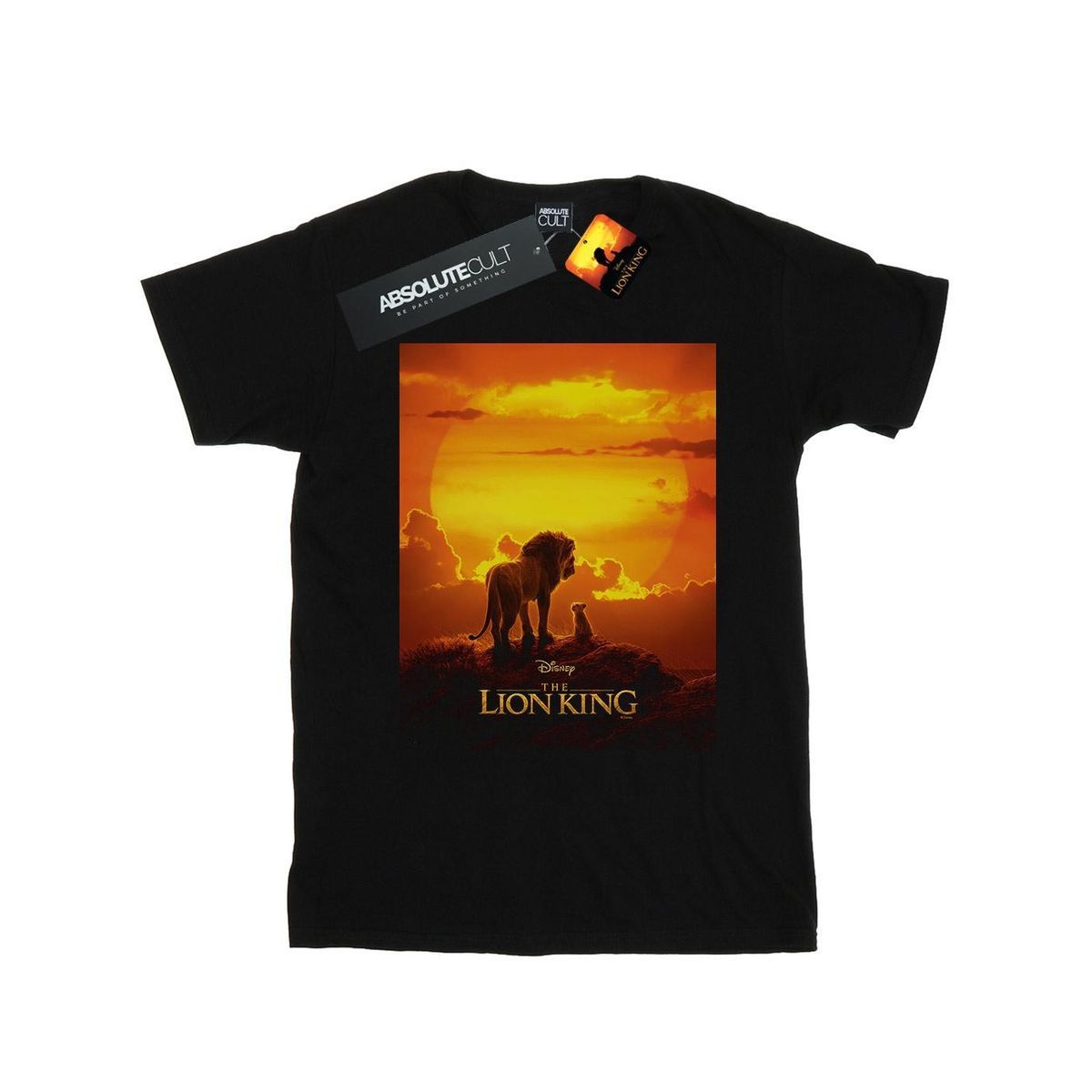 König der Löwen Sonnenuntergang Grafik T-Shirt