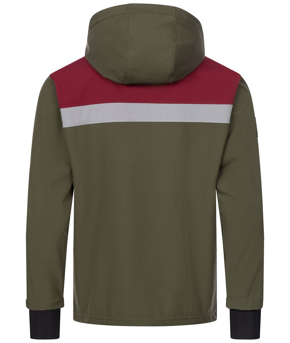 Funktionale Softshell Outdoor-Jacke mit Kapuze