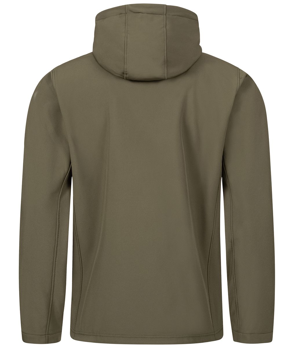 Funktionale Softshell Outdoor-Jacke mit Kapuze