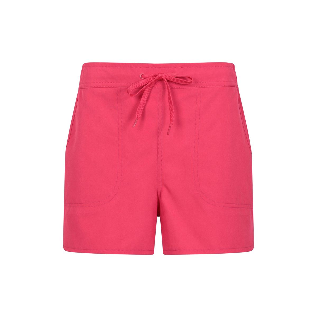 Schnelltrocknende Damen Badeshorts Koralle