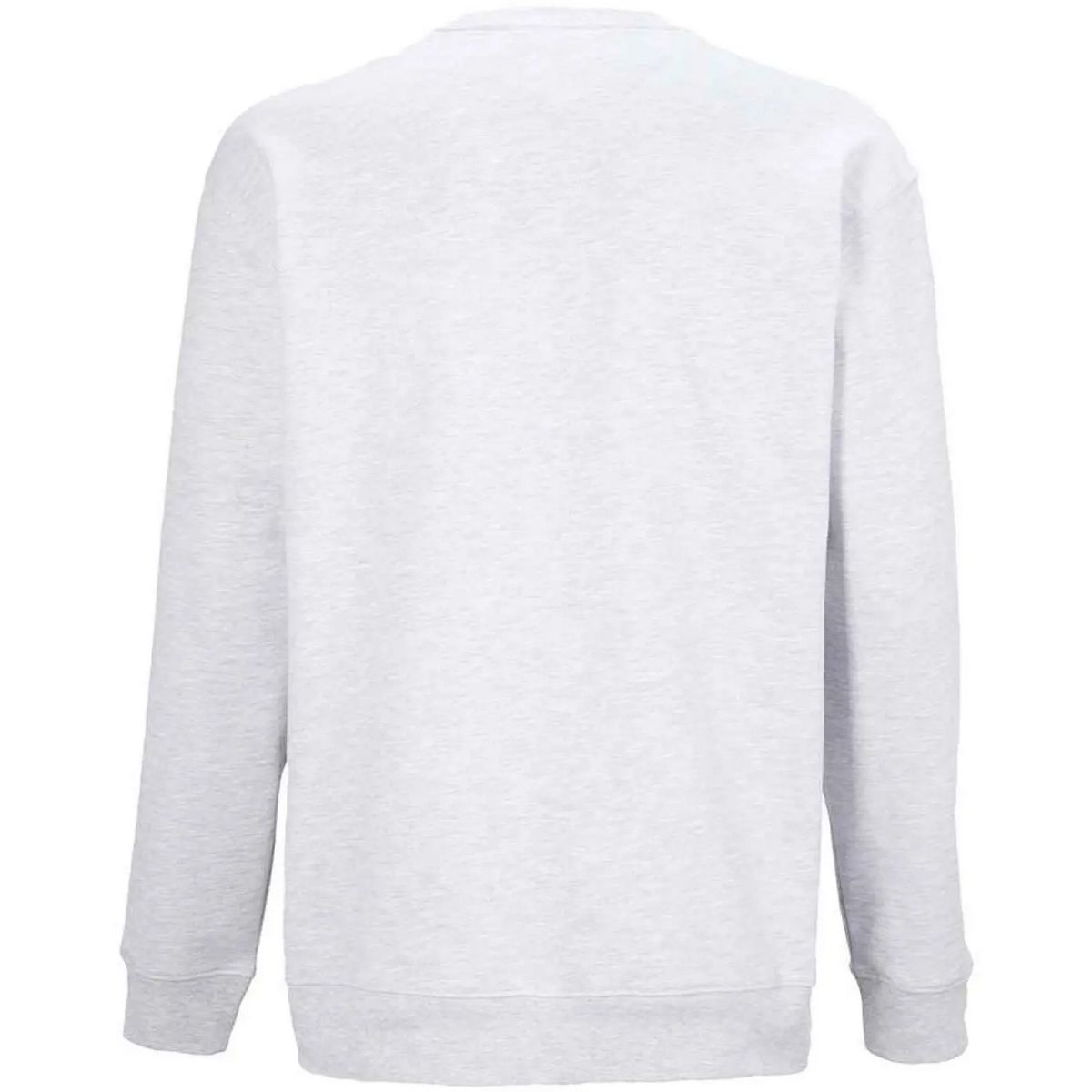 Klassisches Fleece-Sweatshirt mit Rundhalsausschnitt