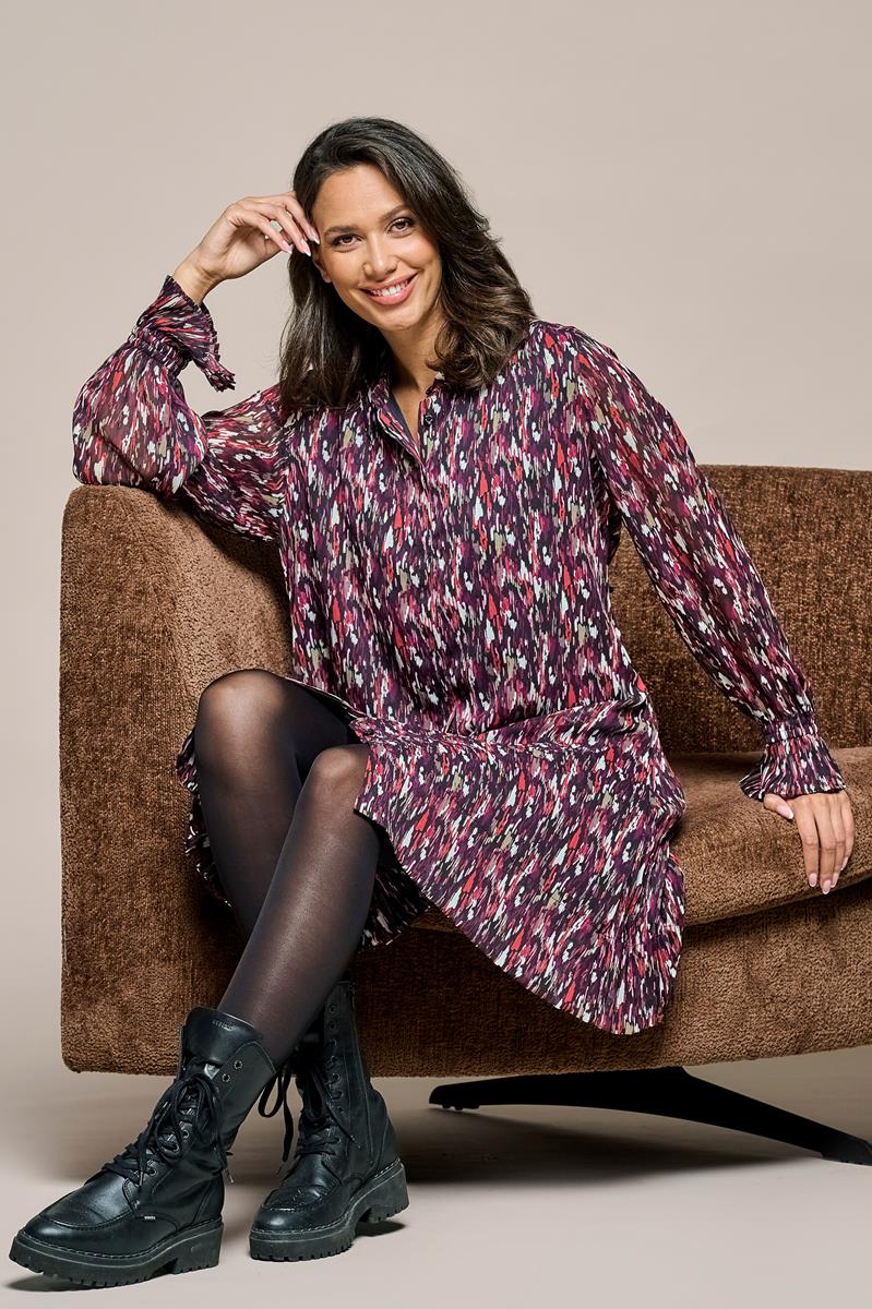 Kenny Print Tunika Taupe / Multi