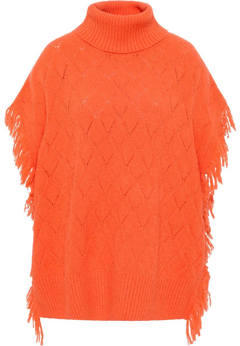 IZIA Poncho en tricot gaya