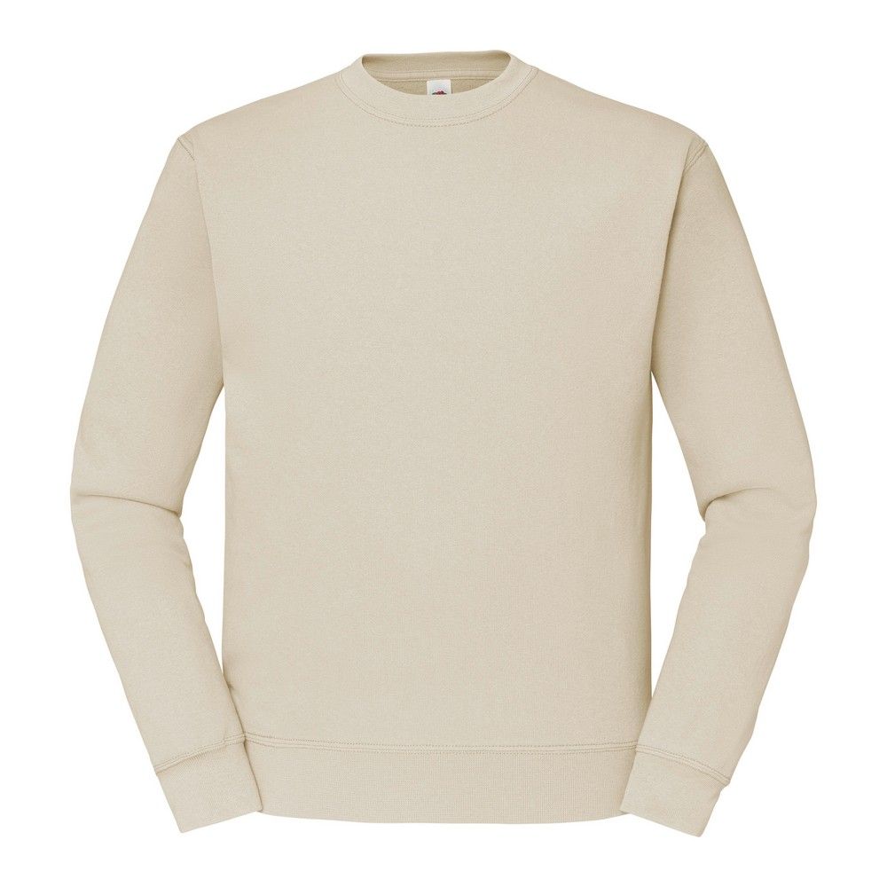 Klassisches Baumwoll-Sweatshirt mit Rundhalsausschnitt