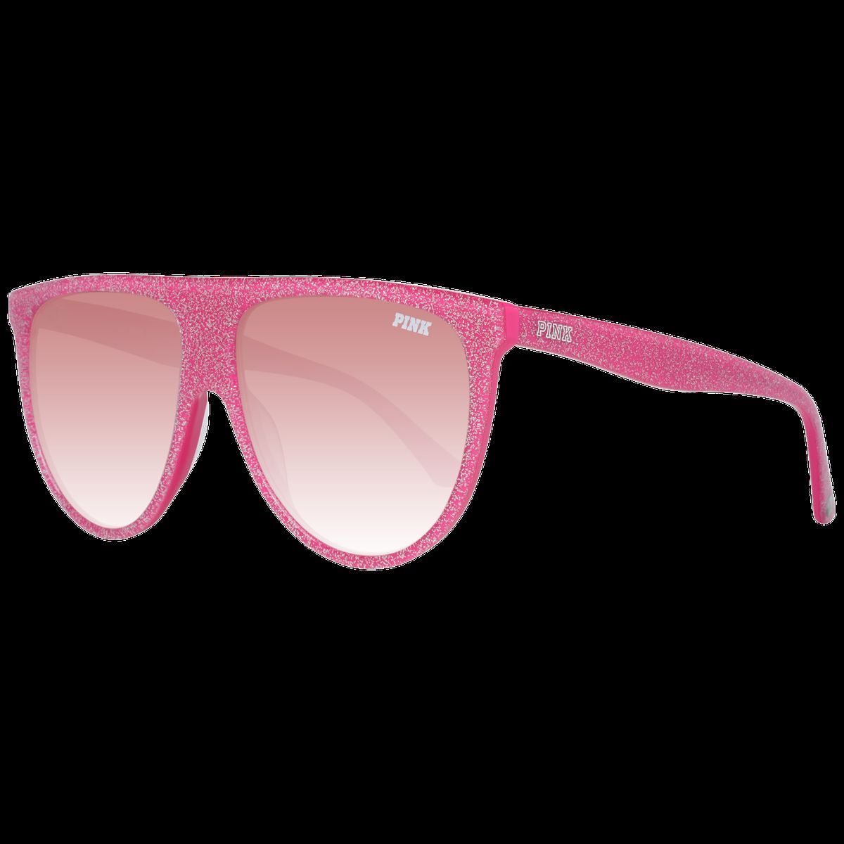 Pink Glitter Shield Sonnenbrille