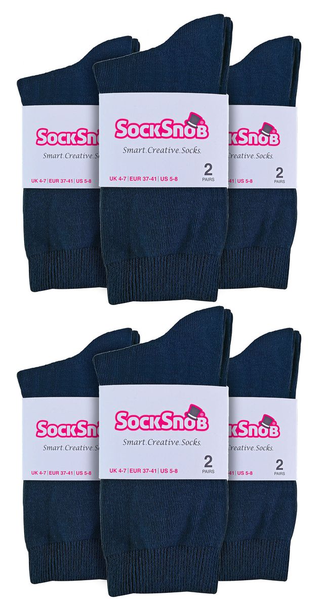 Bequeme Wadenlange Socken aus Baumwollmischung
