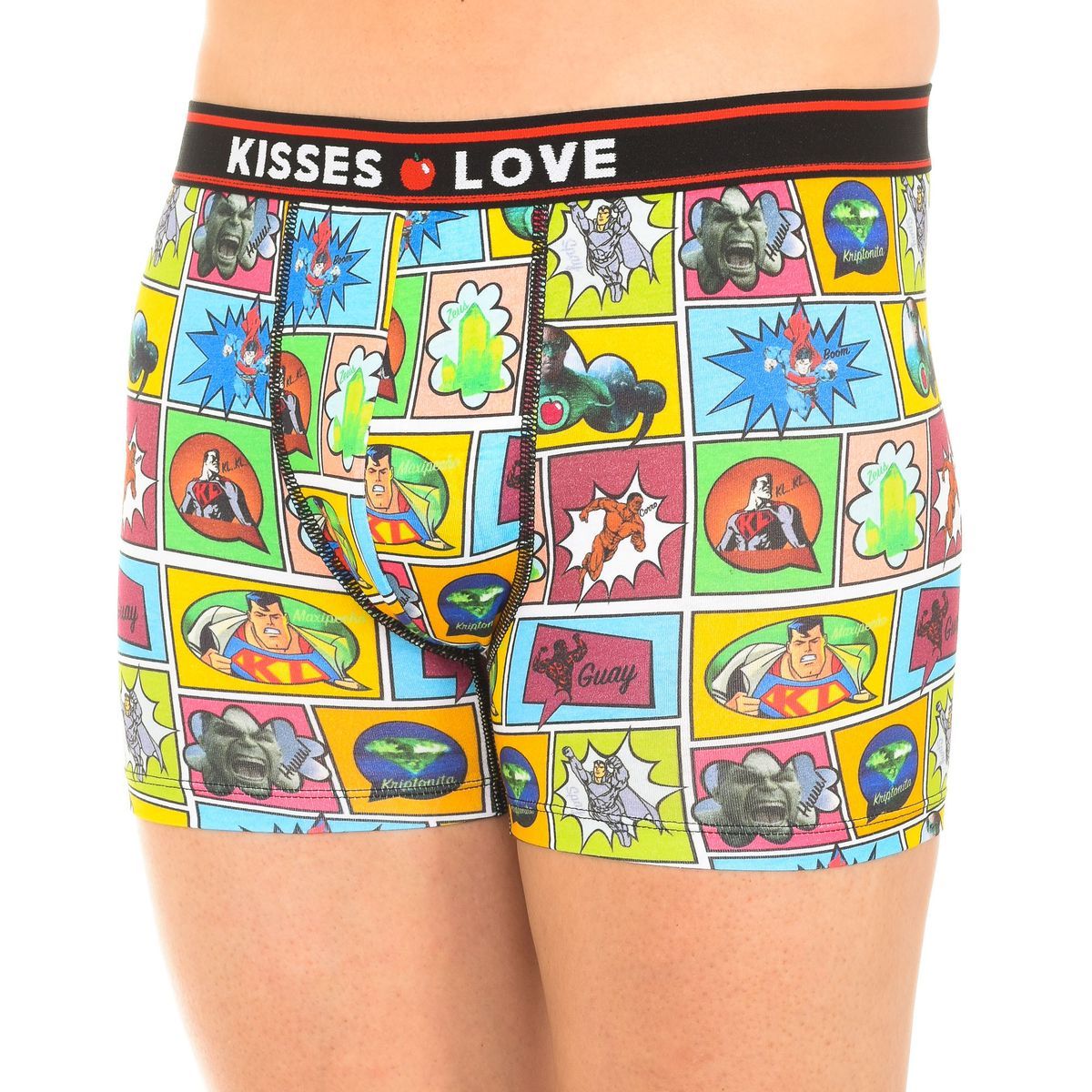 Herren Boxershorts mit Comic-Druck