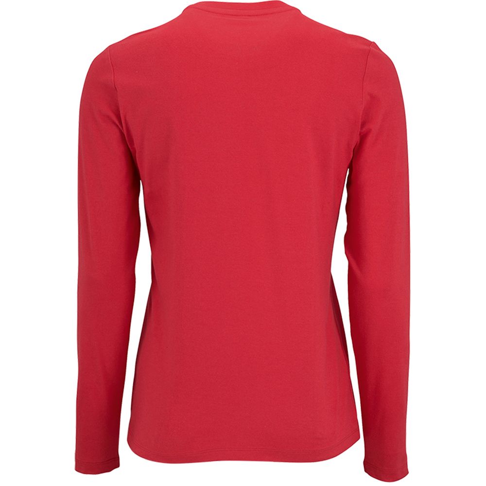 Klassisches Langarmshirt aus Baumwolle