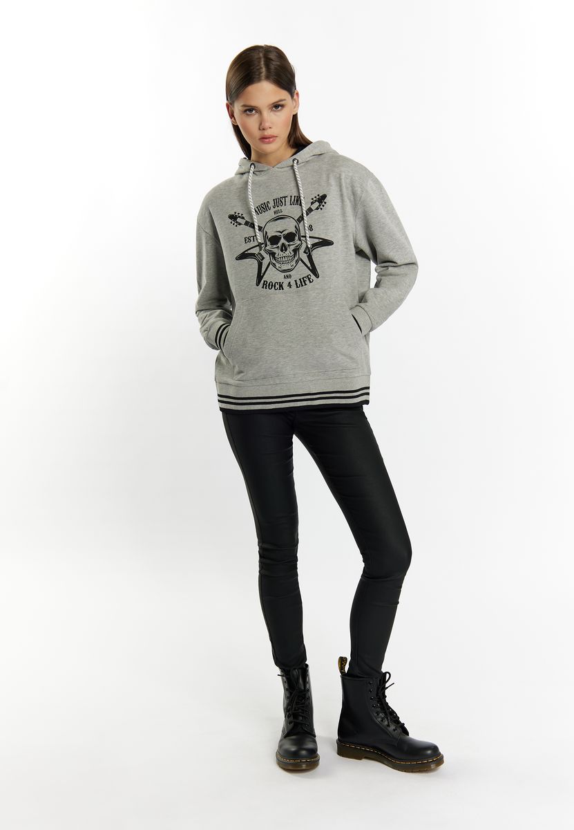 Lässiger Oversized Kapuzenpullover