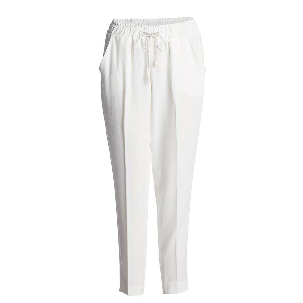 Elegante, konische Hose mit Kordelzug