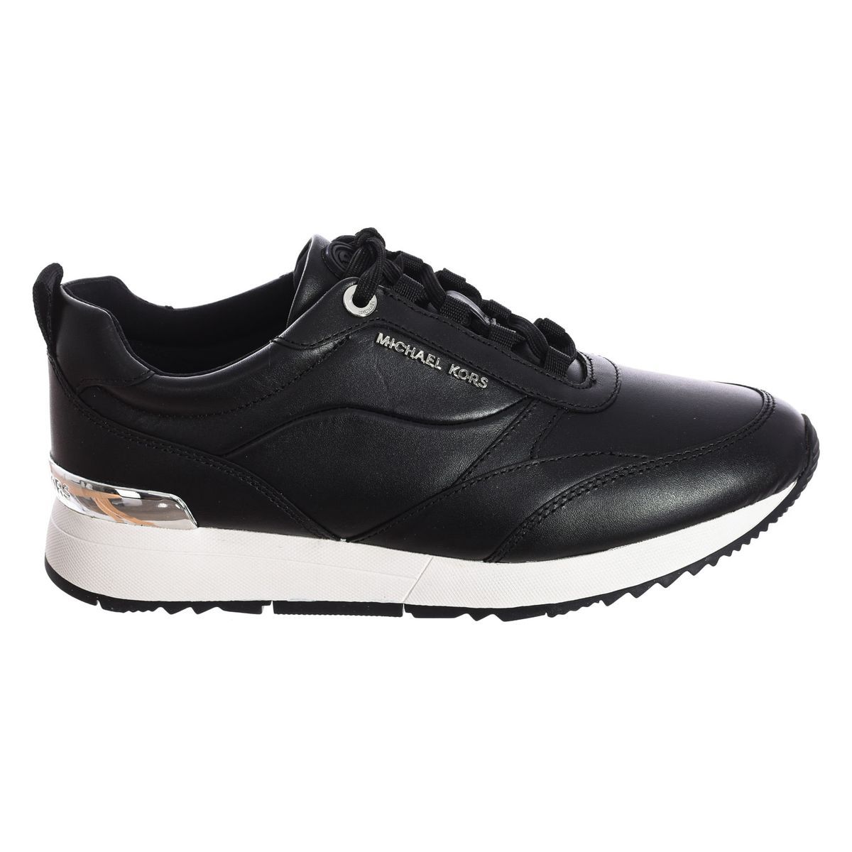 Elegante Leder-Sneakers mit niedrigem Schaft