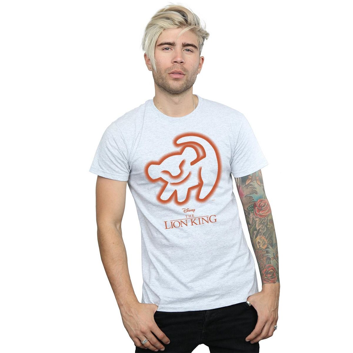 T-Shirt mit König der Löwen Höhlenzeichnung