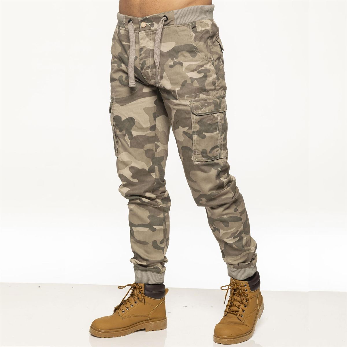 Herren Camouflage Kampf Jogginghose