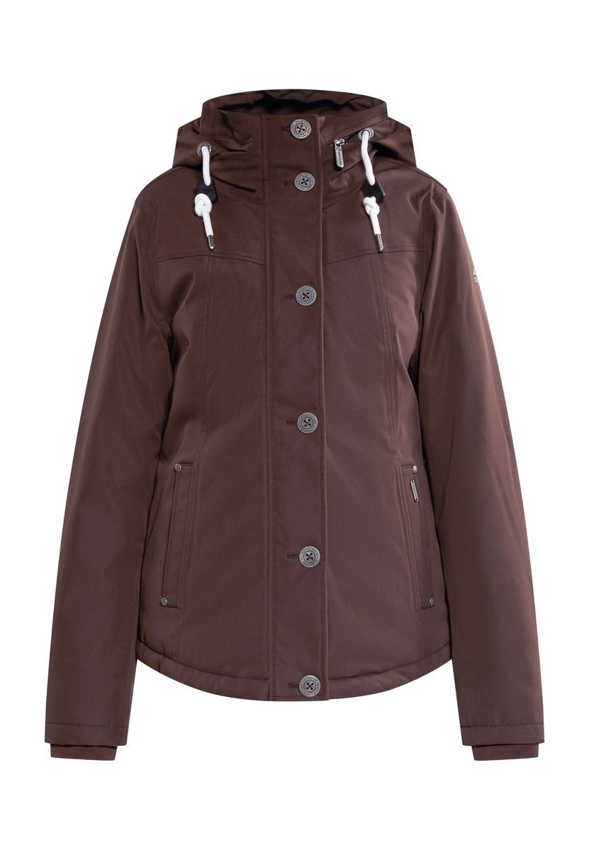 ICEBOUND Winterjacke Damen dunkelbraun