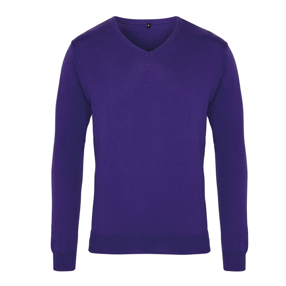 Herren Feinstrickpullover mit V-Ausschnitt