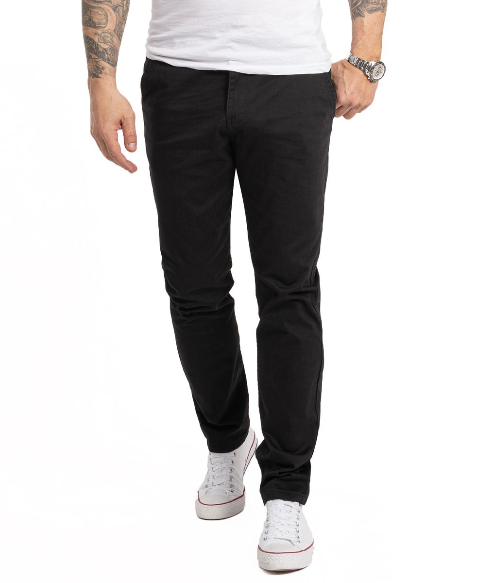 Herren Slim Fit Chino Hose