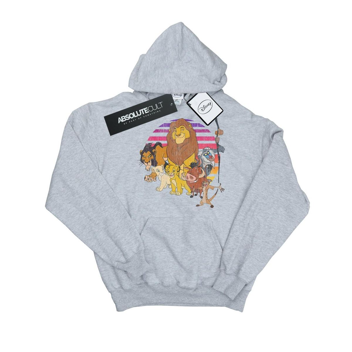 Disney - "The Lion King Pride Family" Kapuzenpullover für Herren (Grau)