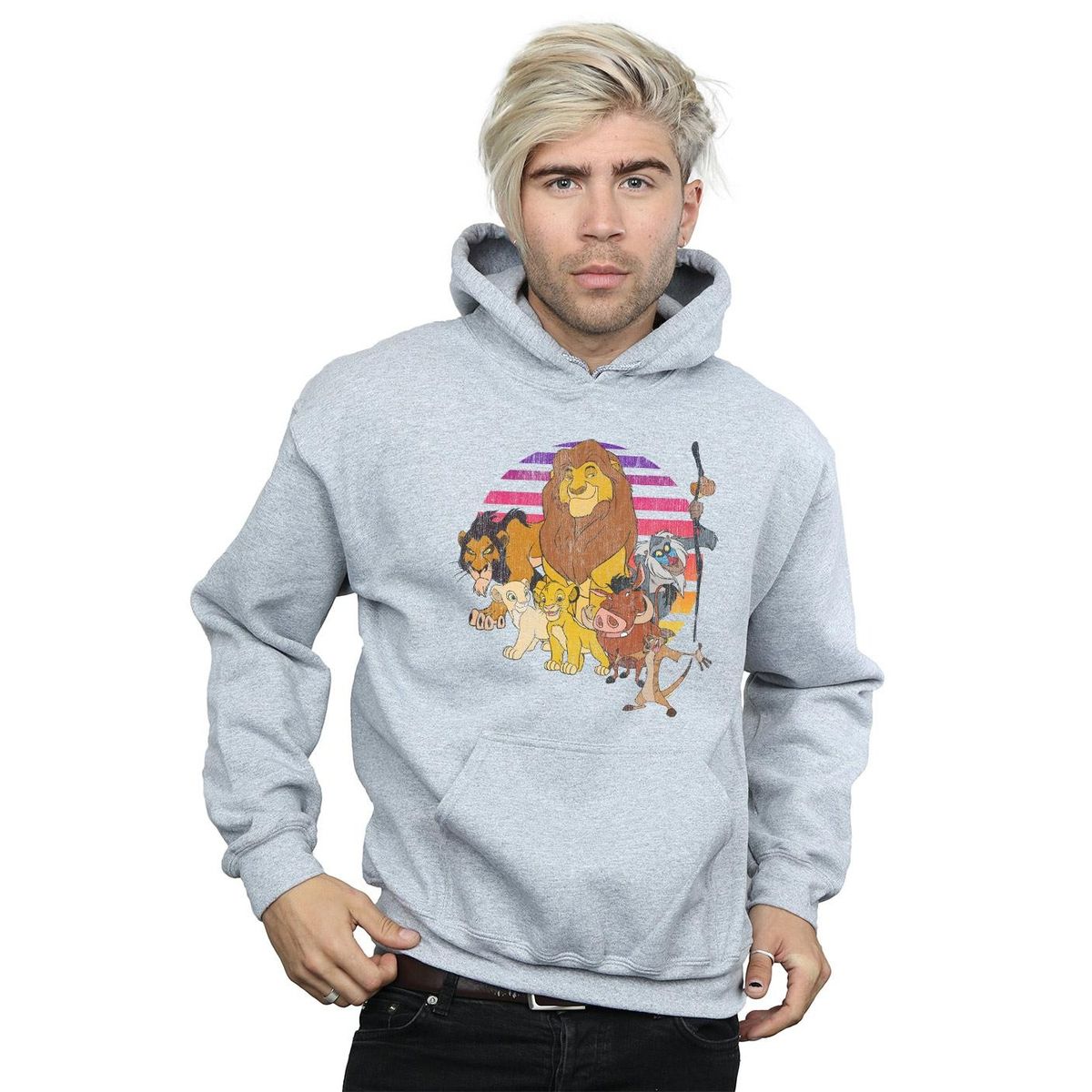 Lion King Grafik Print Hoodie