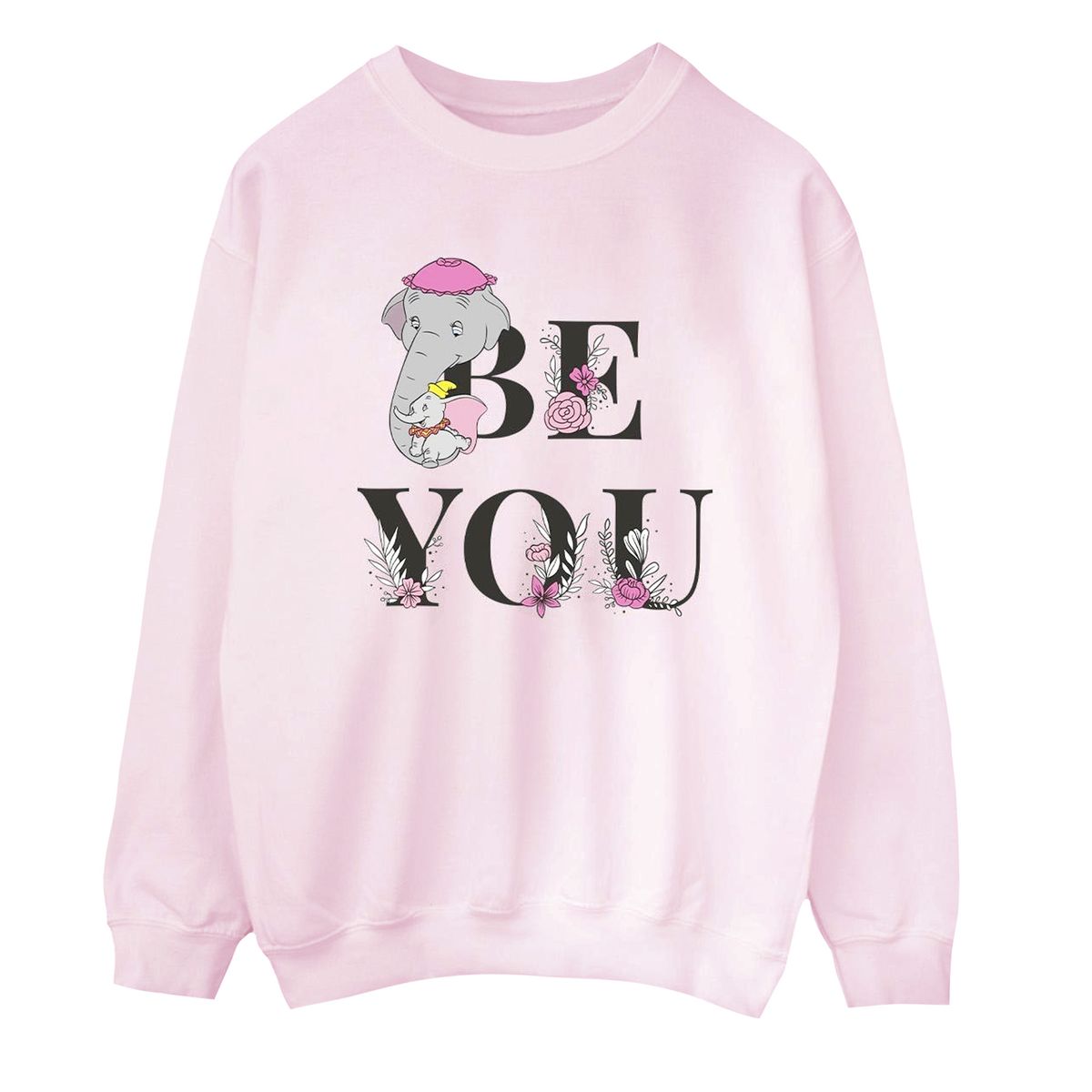 Disney - "Be You" Sweatshirt für Damen (Babyrosa)