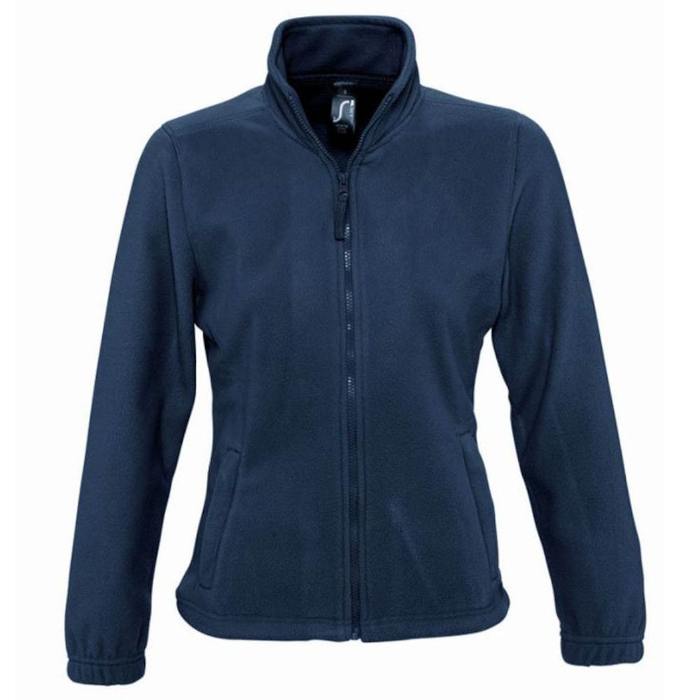 Damen Fleece Jacke, tailliert